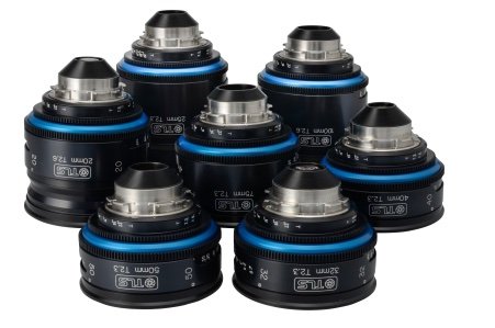 Kowa Cine Prominar TLS PrimeLens Set — seven focal primes rehoused by True Lens Services
